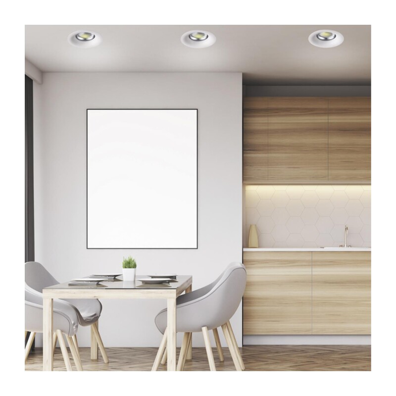 358025 SPOT NT19 532 белый Встраиваемый светильник IP20 LED 4100К 20W 220V GLOK 3