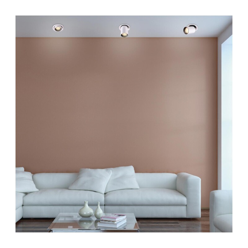358081 SPOT NT19 528 белый/черный Встраиваемый светильник IP20 LED 12W 3000К 220V LANZA 3