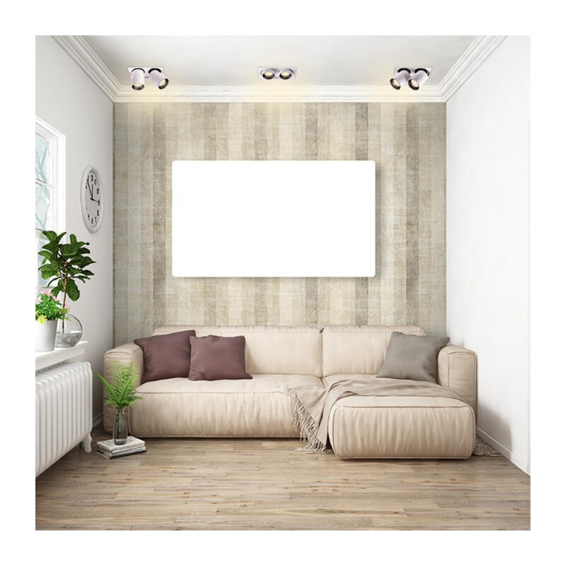 358083 SPOT NT19 528 белый/черный Встраиваемый светильник IP20 LED 3000К 24W 220V LANZA 3