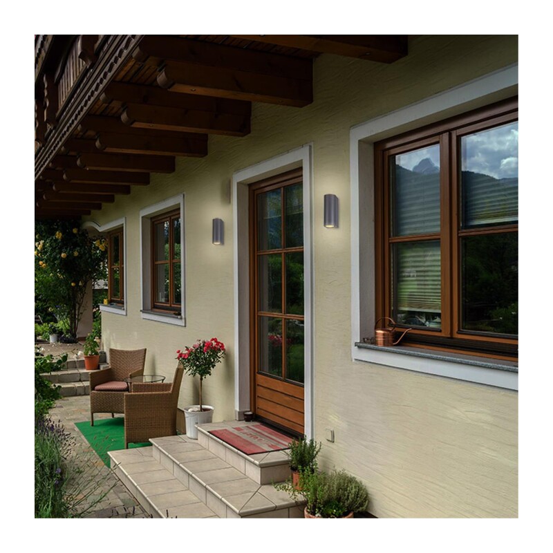 370599 STREET NT19 756 темно-серый Ландшафтный светильник IP54 GU10 2*50W 220V LANDSCAPE 4