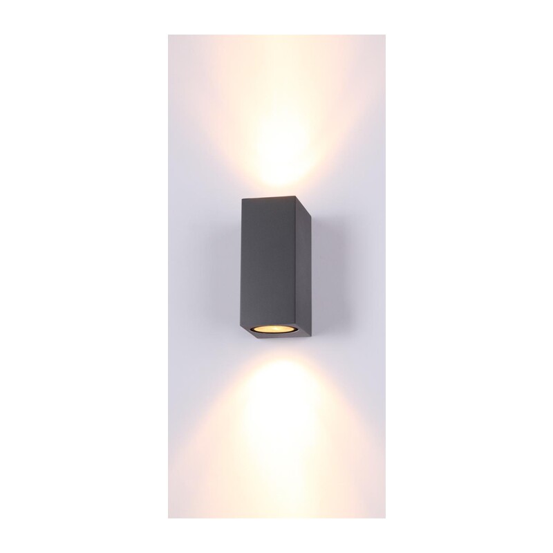 370600 STREET NT19 756 темно-серый Ландшафтный светильник IP54 GU10 2*50W 220V LANDSCAPE