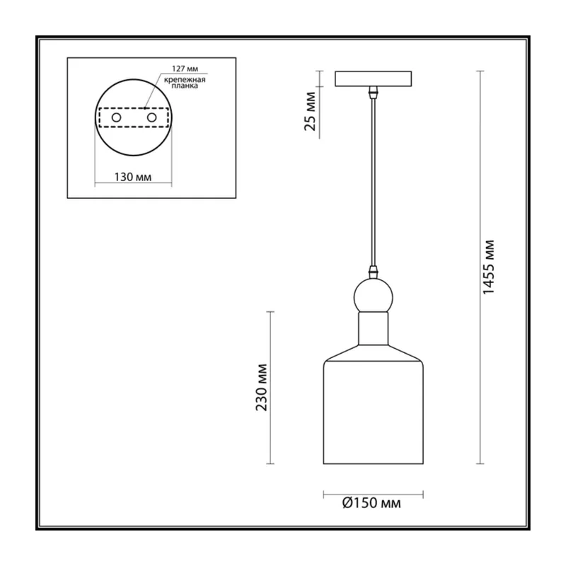 4086/1 PENDANT ODL19 417 серый/золотой Подвес Е27 1*40W 220V BOLLI 5