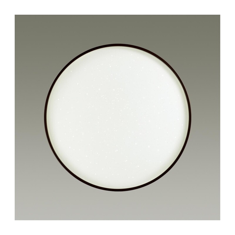 2075/DL PALE SN 000 Светильник пластик/белый/коричневый LED 48Вт 3000-6300K D390 IP43 пульт ДУ GETA COFFEE 3