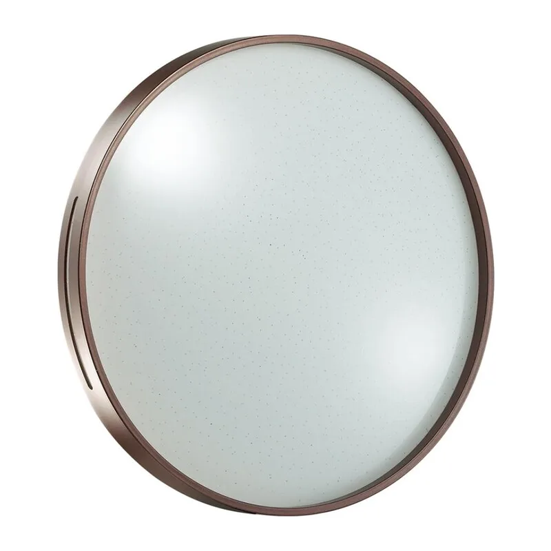 2075/DL PALE SN 000 Светильник пластик/белый/коричневый LED 48Вт 3000-6300K D390 IP43 пульт ДУ GETA COFFEE