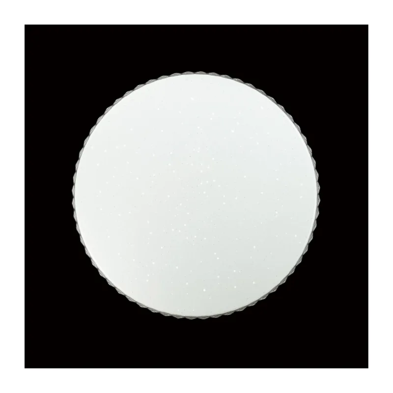 2077/DL PALE SN 194 Светильник пластик/белый/прозрачный LED 48Вт 3000-6300K D390 IP43 пульт ДУ DINA 2
