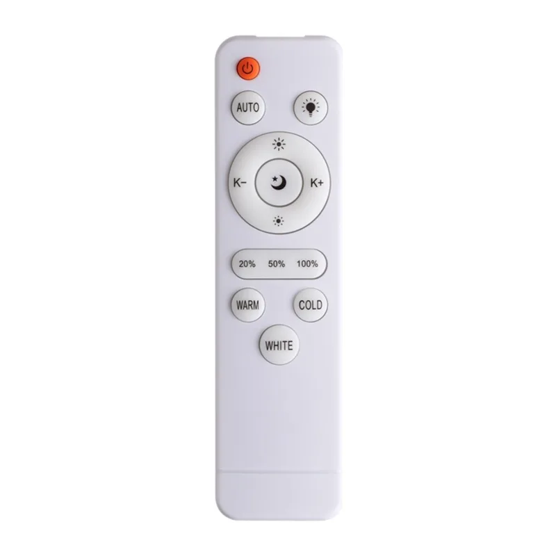 2088/EL PALE SN 078 Светильник пластик/белый/никель LED 72Вт 3000-6300K D540 IP43 пульт ДУ LOTA NICKEL