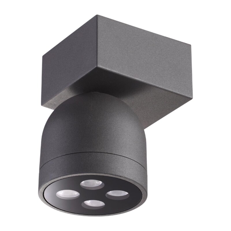 358113 STREET NT19 366 темно-серый  Ландшафтный настен.светильник IP65 LED 3000К 10W GALEATI 2