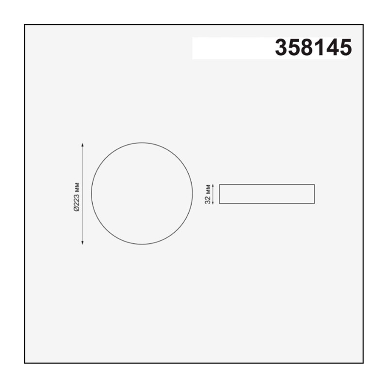 358145 SPOT NT19 562 белый Встраиваемый светильник IP20 LED 3000K 24W 85 - 265V MON
