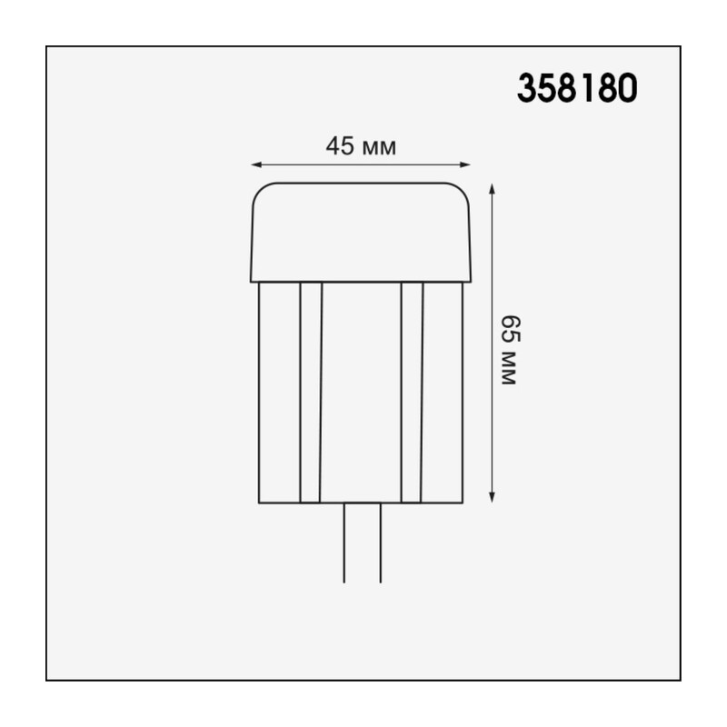 358180 STREET NT19 786 белый Ландшафтный светильник IP65 LED 4000K 3W 100-240V NOKTA 3