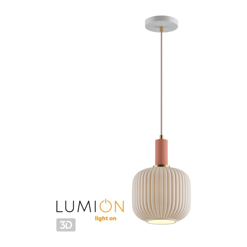 4453/1 SUSPENTIONI LN20 000 белый, розовый, стекло Подвес E27 1*60W 220V MERLIN 4