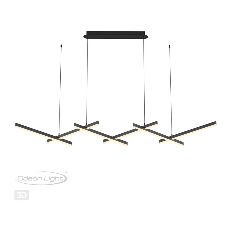 3890/85L L-VISION ODL20 310 черный/металл Подвесной светильник LED 4000K 85W 220V RUDY 2
