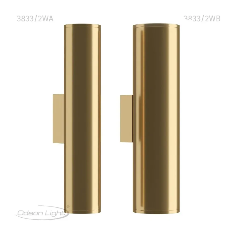 3833/2WB HIGHTECH ODL20 445 золотистый/металл Настенный светильник E27, LED max 7W 220V DARIO 4