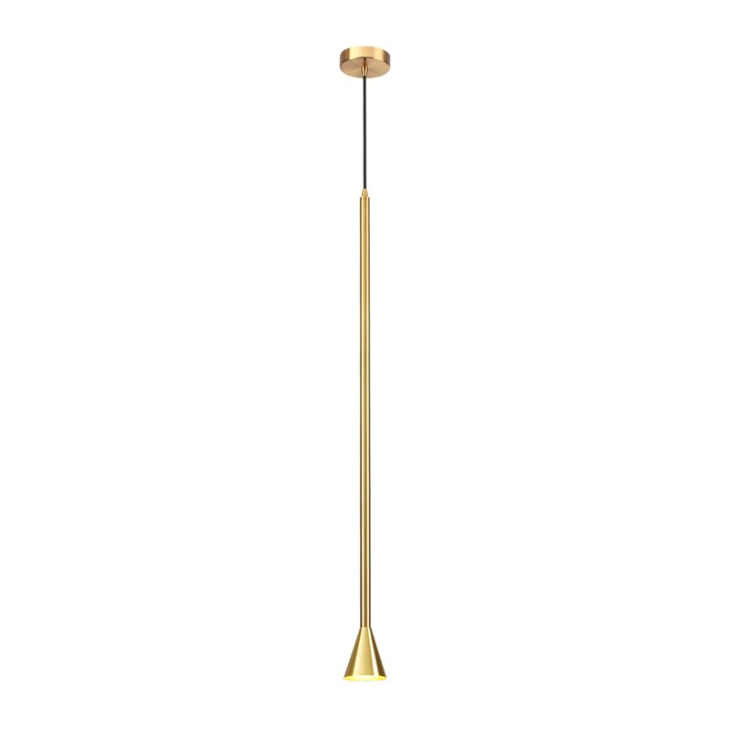 3884/1G HIGHTECH ODL20 349 золотистый/металл Подвесной светильник LED GU10 7W 220V PIPA