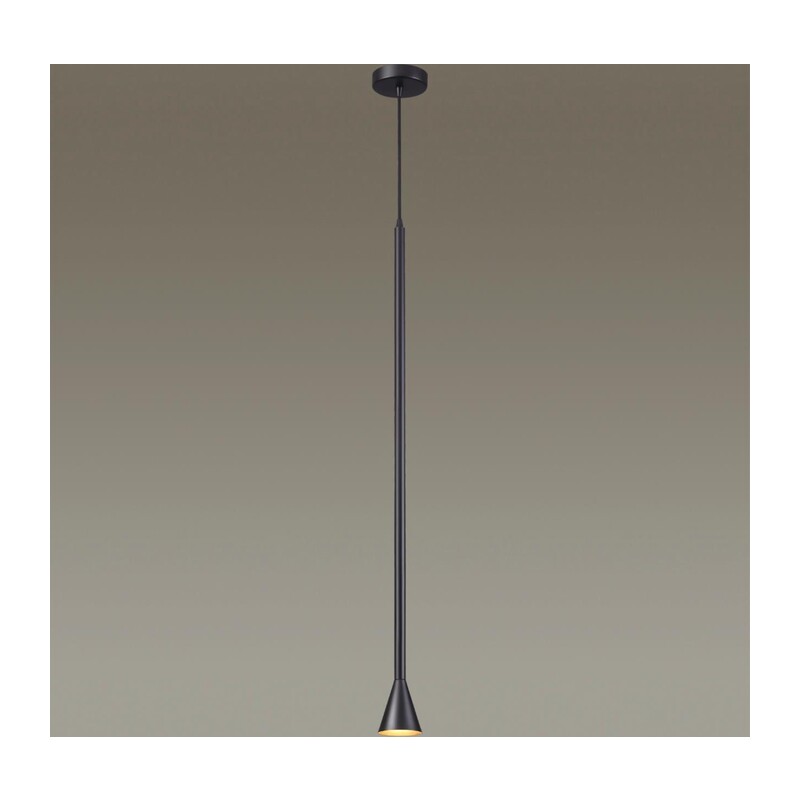 3884/1B HIGHTECH ODL20 349 черный/металл Подвесной светильник LED GU10 7W 220V PIPA 3