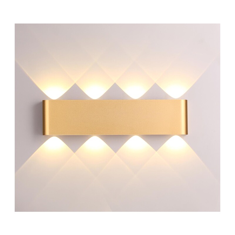 3893/8WL HIGHTECH ODL20 000 золотистый/металл Настенный светильник LED 3000K 8W 220V MAGNUM