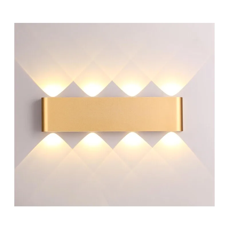 3893/8WL HIGHTECH ODL20 000 золотистый/металл Настенный светильник LED 3000K 8W 220V MAGNUM