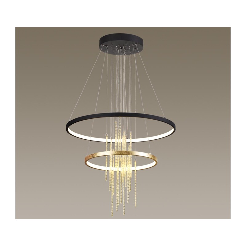 3901/63L L-VISION ODL20 521 золотистый/стекло/металл Подвесной светильник LED 4000K 63W 220V MONICA 4