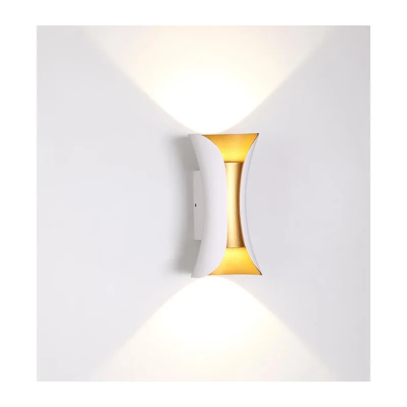 3886/6WG HIGHTECH ODL20 501 бел/золот/металл Настен.светильник LED 4000K 120° 6W 220V IP54 KRISTA