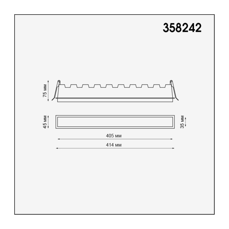358242 SPOT NT19 489 белый Встраиваемый светильник IP20 LED 30W 85-265V HIELO