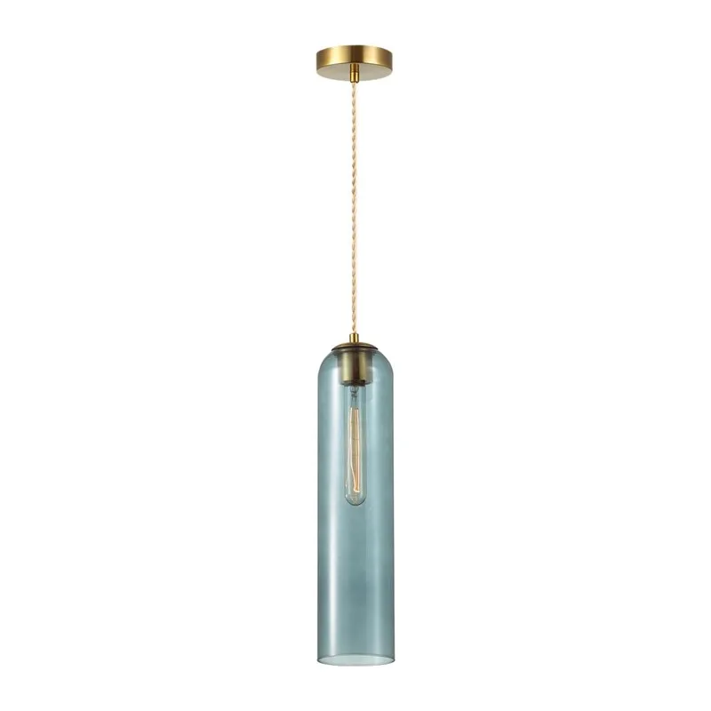 4641/1 PENDANT ODL20 407 золотой/синий Подвес E27 60W 220V VOSTI