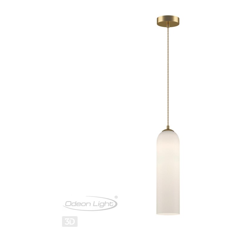 4642/1 PENDANT ODL20 407 золотой/белый Подвес E27 60W 220V VOSTI 2