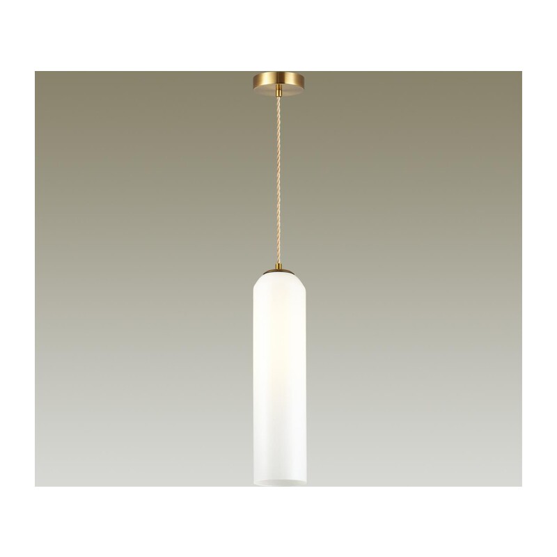4642/1 PENDANT ODL20 407 золотой/белый Подвес E27 60W 220V VOSTI 4