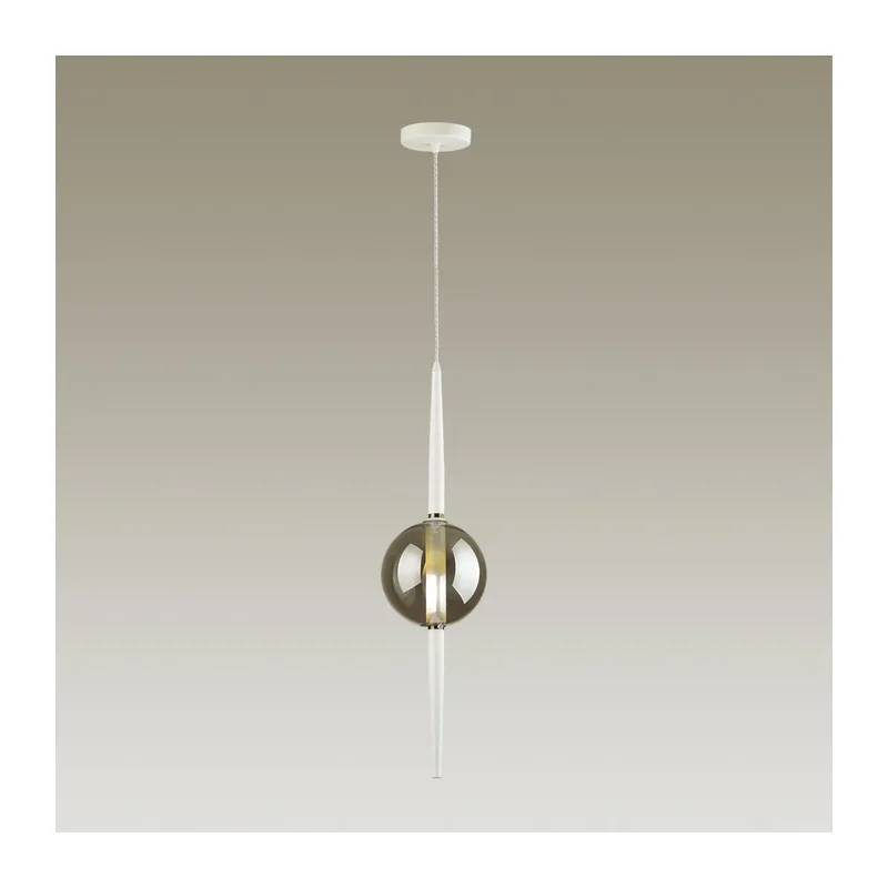 4683/1 PENDANT ODL20 356 белый /дымчатый Подвес G9 5W 220V LAZIA 2