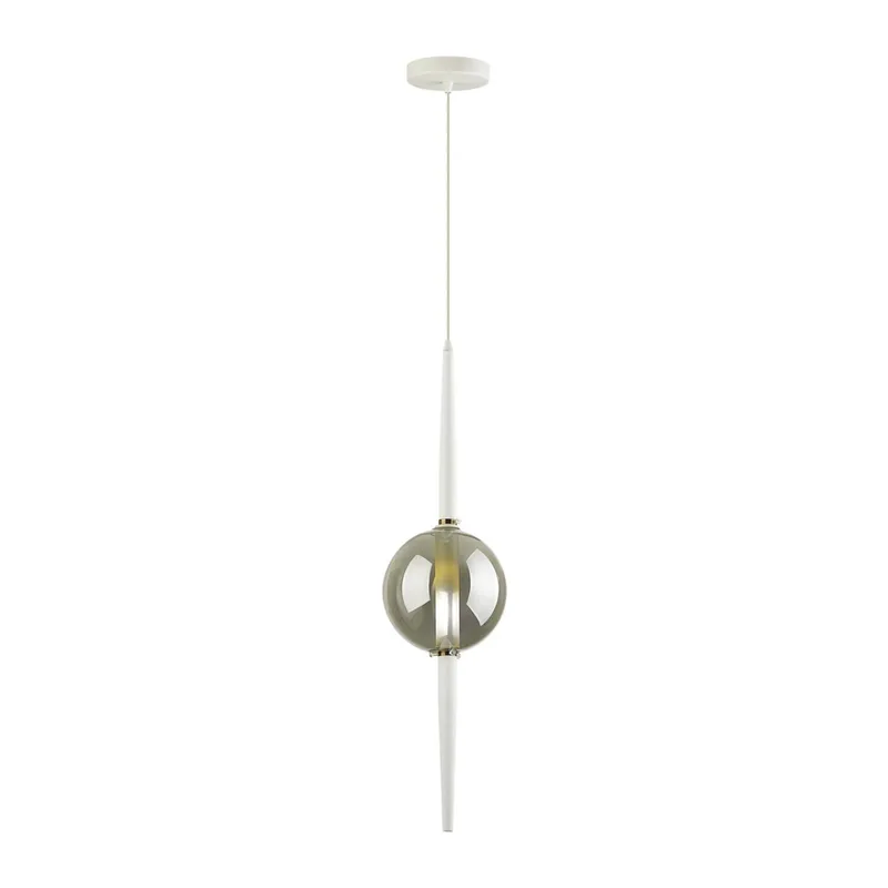 4683/1 PENDANT ODL20 356 белый /дымчатый Подвес G9 5W 220V LAZIA