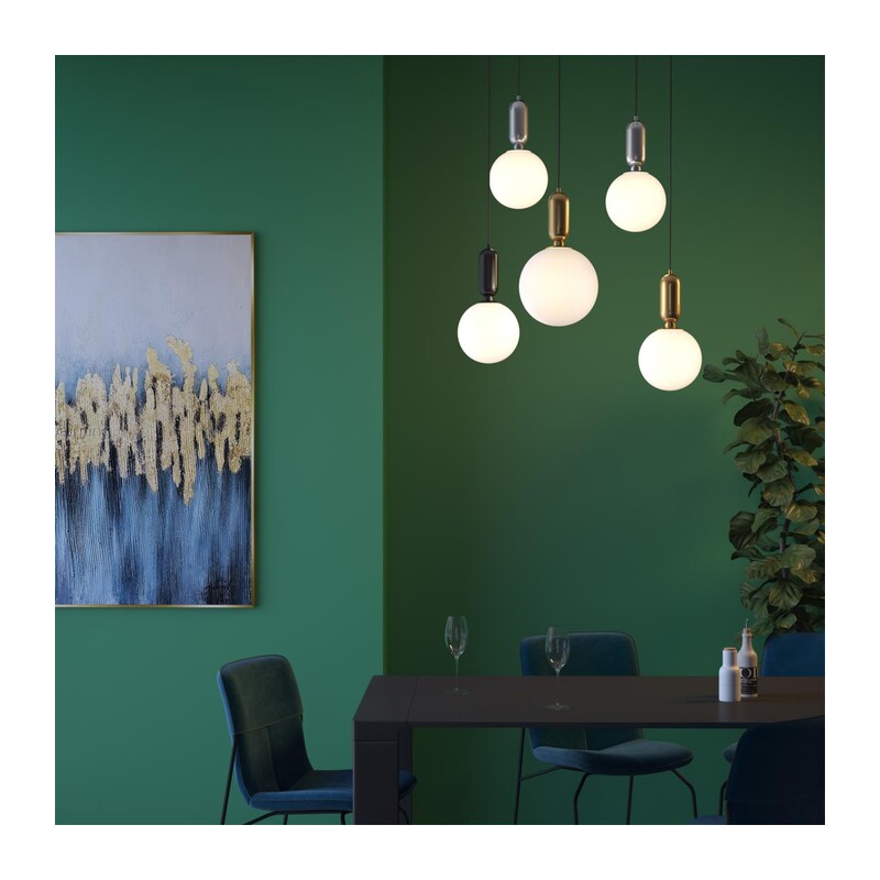4669/1 PENDANT ODL20 393 золотой/белый Подвес E27 1*40W (тип лампы СВЕЧА ) 220V OKIA 5