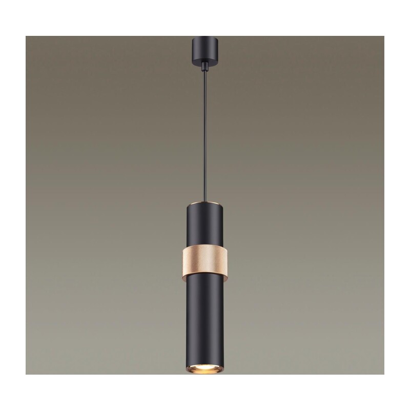 4738/5L L-VISION ODL20 395 черный/золотой Подвес GU10 5W 220V AFRA 2