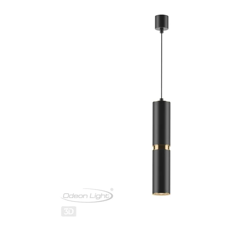 4742/5L L-VISION ODL20 395 черный/золотой Подвес GU10 5W 220V AFRA 2
