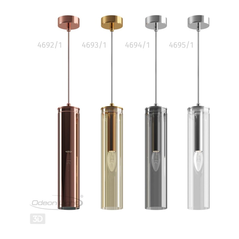4692/1 PENDANT ODL20 000 медный Подвес E14 1*40W KLUM 2