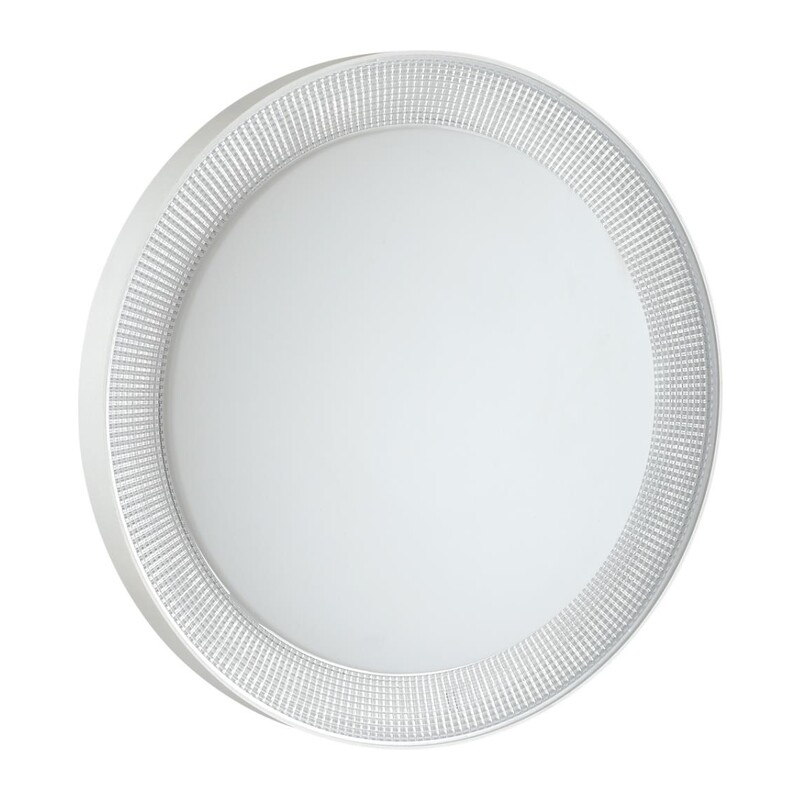 3031/DL TAN SN 000 Светильник пластик/белый/прозрачный LED 48Вт 3000-6500K D450 IP43 пульт ДУ/ LampSmart ASUNO