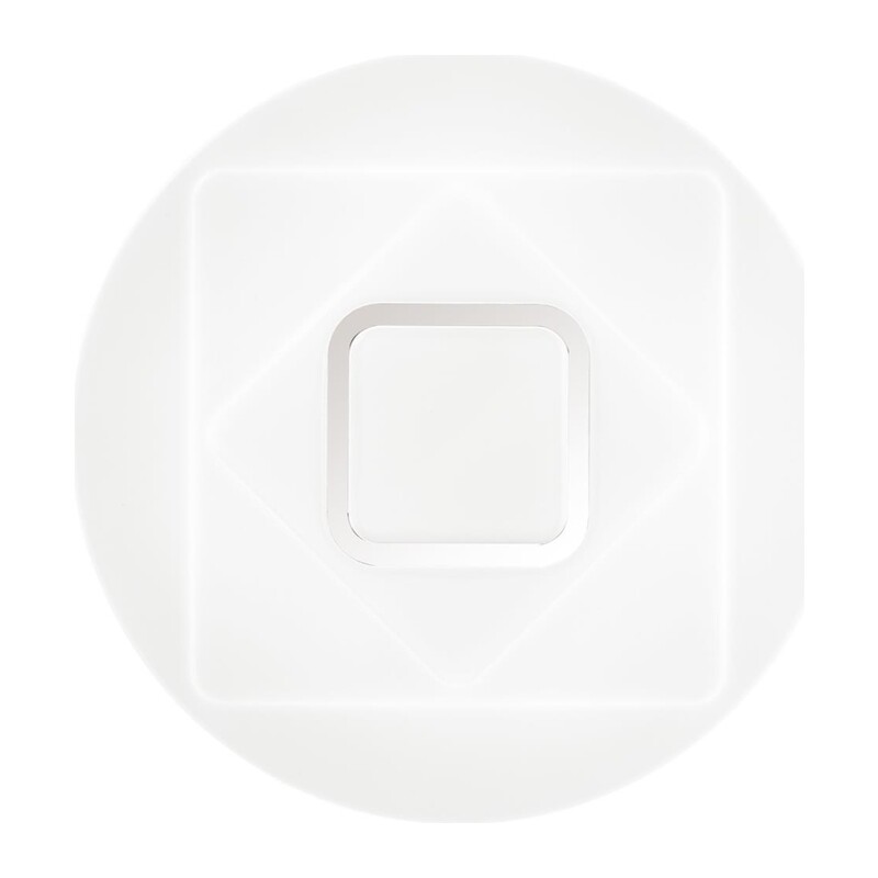 3037/DL COLOR SN 000 Светильник пластик/белый/хром LED 48Вт 3000-6500K D380 IP43 пульт ДУ/RGB/LampSmart COVA 2