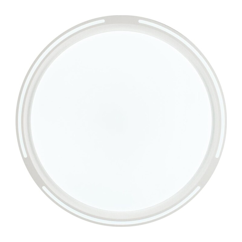 3028/DL COLOR SN 000 Светильник пластик/бел LED 48Вт 3000-6300K D390 IP43 пульт ДУ/RGB/LampSmart SLOT 3
