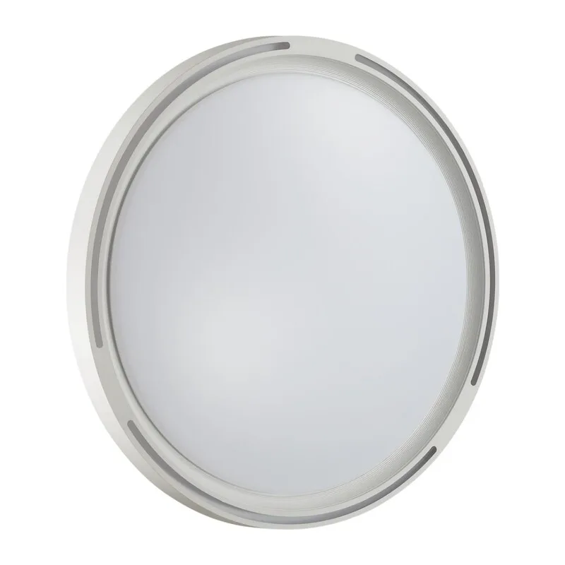 3028/DL COLOR SN 000 Светильник пластик/бел LED 48Вт 3000-6300K D390 IP43 пульт ДУ/RGB/LampSmart SLOT