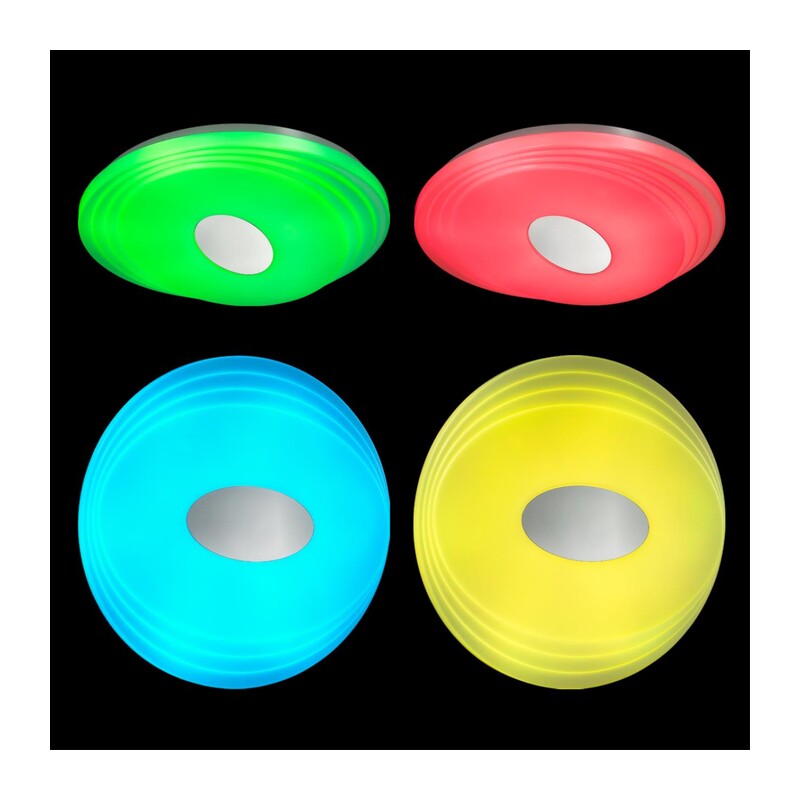 3027/EL SN 000 Светильник пластик LED 72Вт 3000-6500K D485 IP43 пульт ДУ/RGB/LampSmart SEKA 4