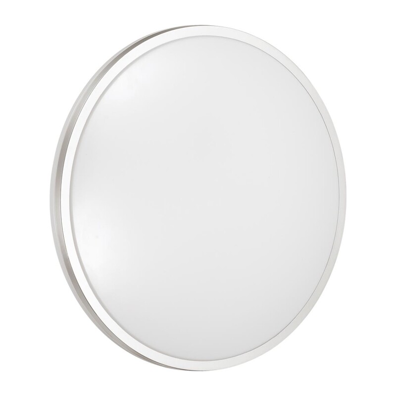 3008/DL TAN SN 220 Светильник пластик/никель LED 48Вт 3000-6300K D390 IP43 пульт ДУ/ LampSmart PARTIAL