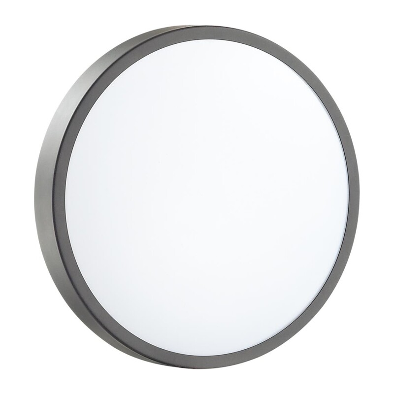 3012/AL MINI SN 000 Светильник пластик/белый/черный LED 12Вт 4000K D200 IP43 SMALLI