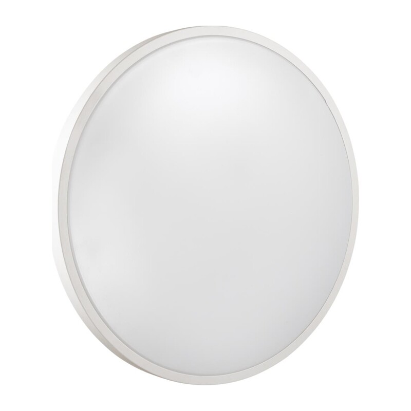 3014/DL TAN SN 206 Светильник пластик/белый LED 48Вт 3000-6300K D380 IP43 пульт ДУ/ LampSmart SMALLI