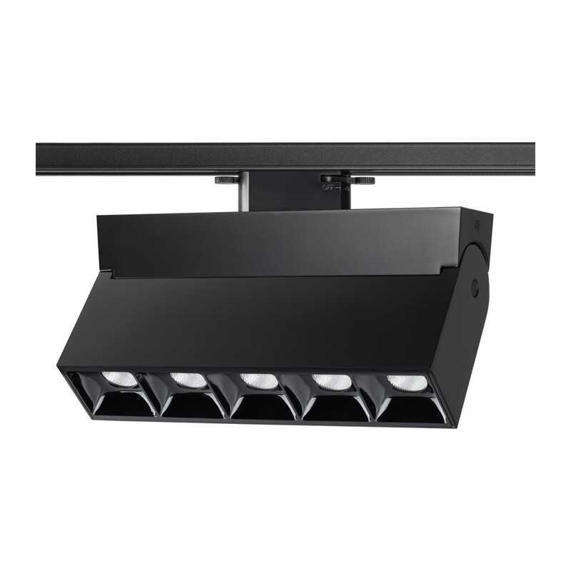 358324 PORT NT19 234 черный Светильник трековый однофазный трехжильный IP33 LED 4000К 25W 110-265V EOS 3
