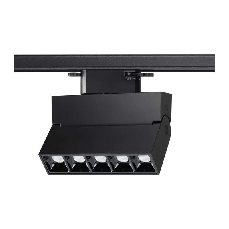 358325 PORT NT19 234 черный Светильник трековый однофазный трехжильный IP33 LED 4000К 13W 110-265V EOS 3
