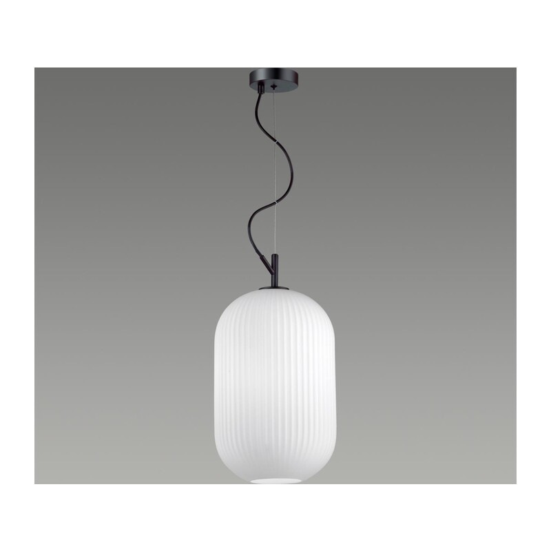 4752/1 PENDANT ODL21 411 белый/черный Подвес E27 60W ROOFI 3