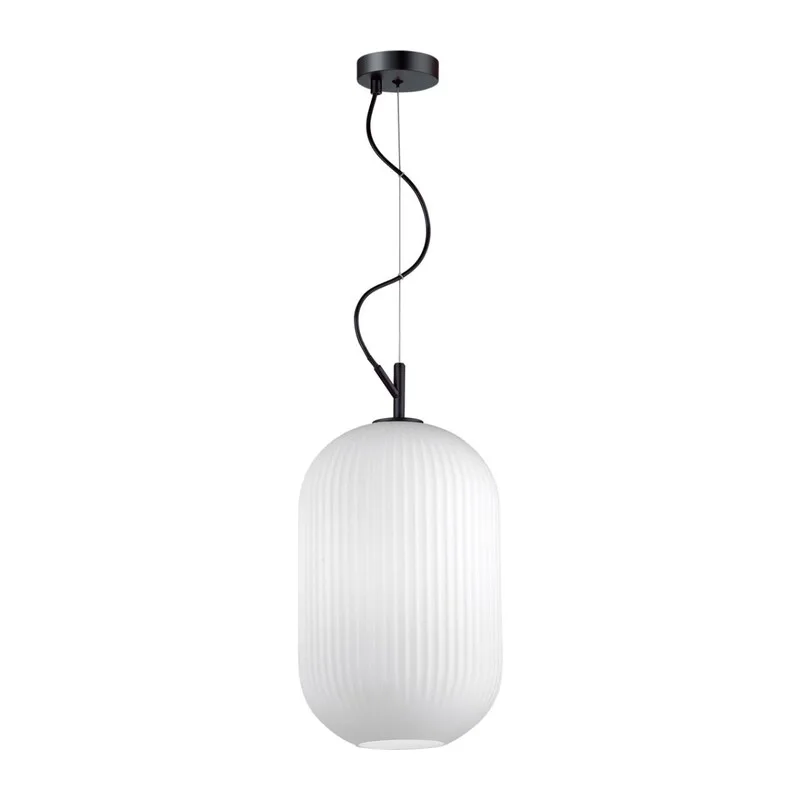 4752/1 PENDANT ODL21 411 белый/черный Подвес E27 60W ROOFI