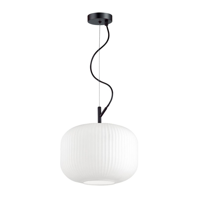 4754/1 PENDANT ODL21 411 белый/черный Подвес E27 60W ROOFI