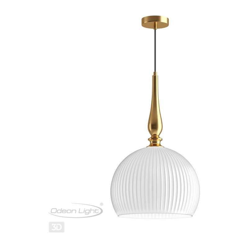 4765/1 PENDANT ODL21 413 белый/бронзовый Подвес E27 60W RUNGA 2