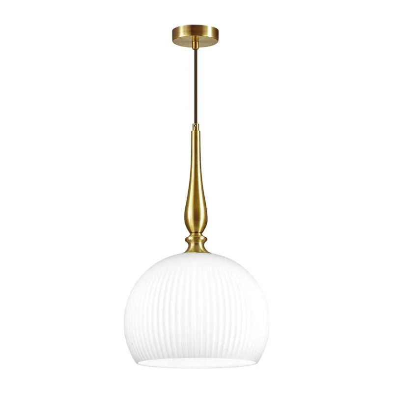 4765/1 PENDANT ODL21 413 белый/бронзовый Подвес E27 60W RUNGA