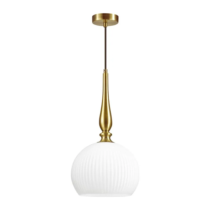 4766/1 PENDANT ODL21 413 белый/бронзовый Подвес E27 60W RUNGA