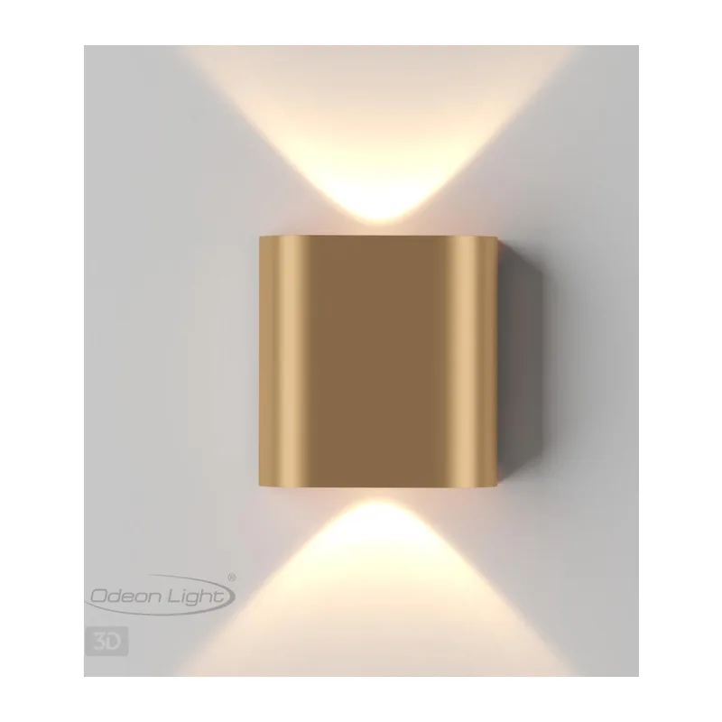 4212/2WL HIGHTECH ODL21 000 золот/металл Настен.светильник IP20 LED 2W 241Лм 3000K MAGNUM 4