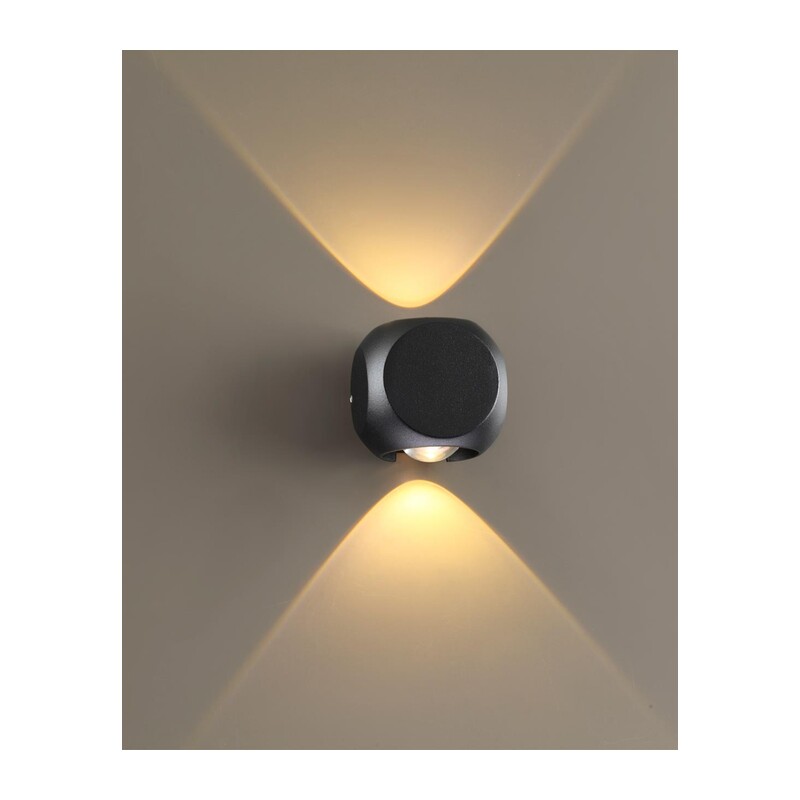 4222/4WL HIGHTECH ODL21 333 черн/металл Настенный светильник IP54 LED 4W 350Лм 3200K 70° MIKO 4
